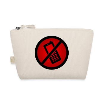 Forbidden phone :) - Organic Pouch - nature - Front