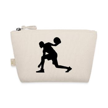 Basketball / Basketballer - Bio-Täschchen - Natur - Vorne