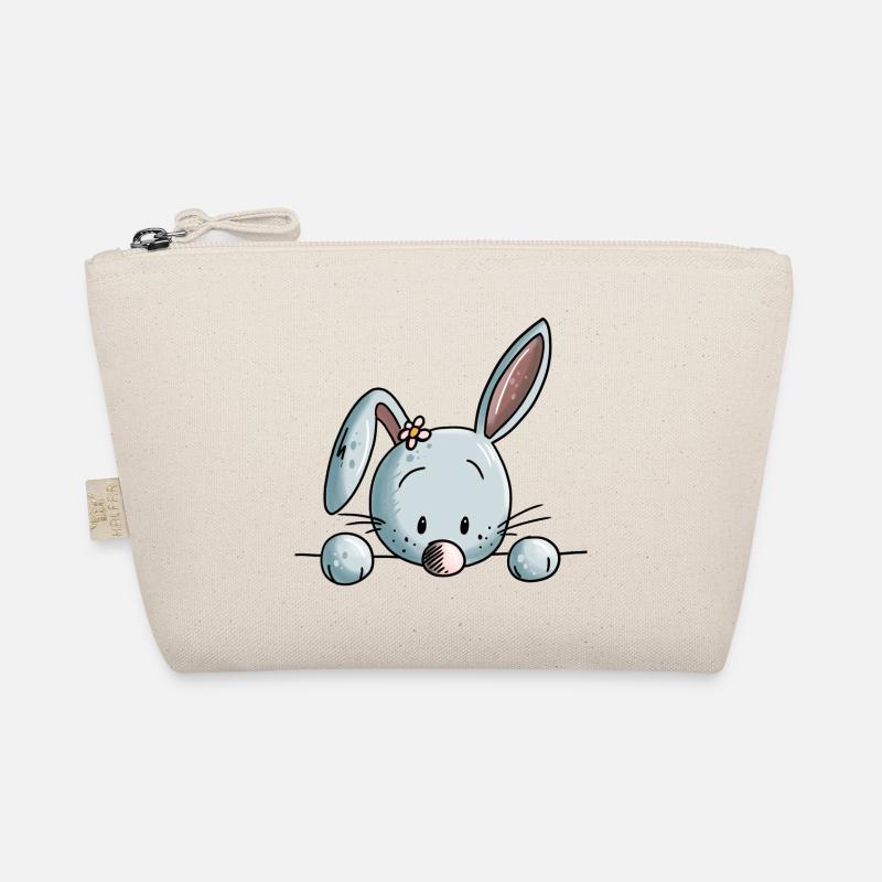 Cute little rabbit - bunny - bunny - comic Organic Pouch