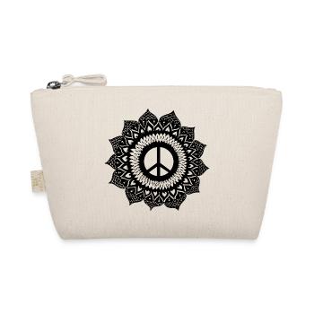 Peace Mandala - Bio-Täschchen - Natur - Vorne
