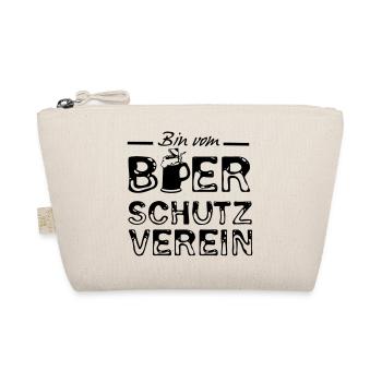 Bier Spruch Sprüche lustig Geschenk - Bio-Täschchen - Natur - Vorne