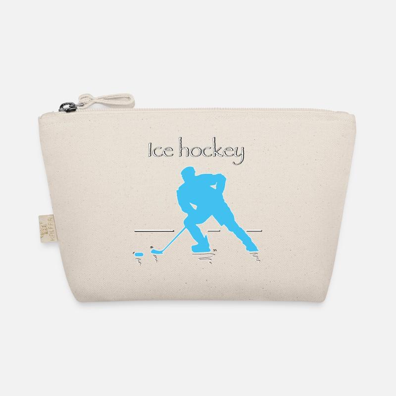 ice hockey - Bio-Täschchen - Natur