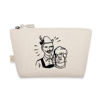 retro guy with beer - Trousse biologique - nature - Devant