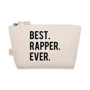 Best Rapper Ever - Bio-Täschchen - Natur - Vorne