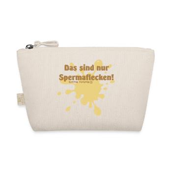 Spermaflecken - Bio-Täschchen - Natur - Vorne