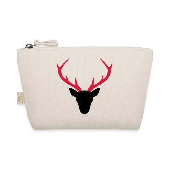 Cadeau de chasseur de bois de cerf - Trousse biologique - nature - Devant