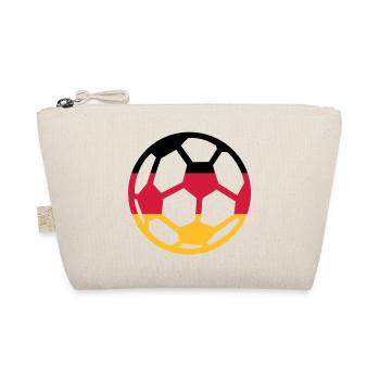 Deutschland Fußball - Bio-Täschchen - Natur - Vorne