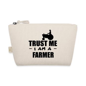 trust me i m a farmer 3 - Organic Pouch - nature - Front