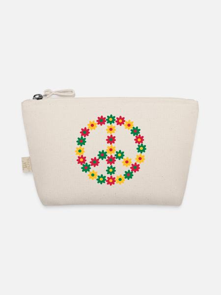 Rasta & Peace - Organic Pouch - nature - Front