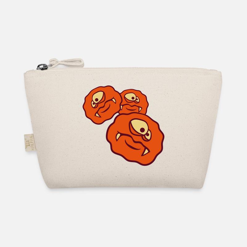 3 many round circle bacterial virus cell glibber sc Organic Pouch