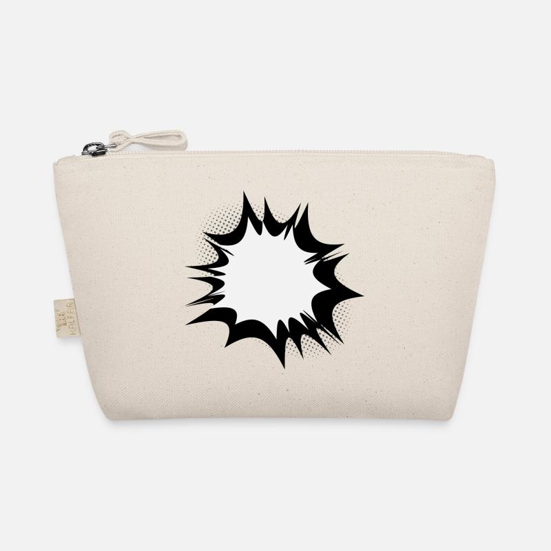 Comic Sprechblase Explosion Bio-Täschchen