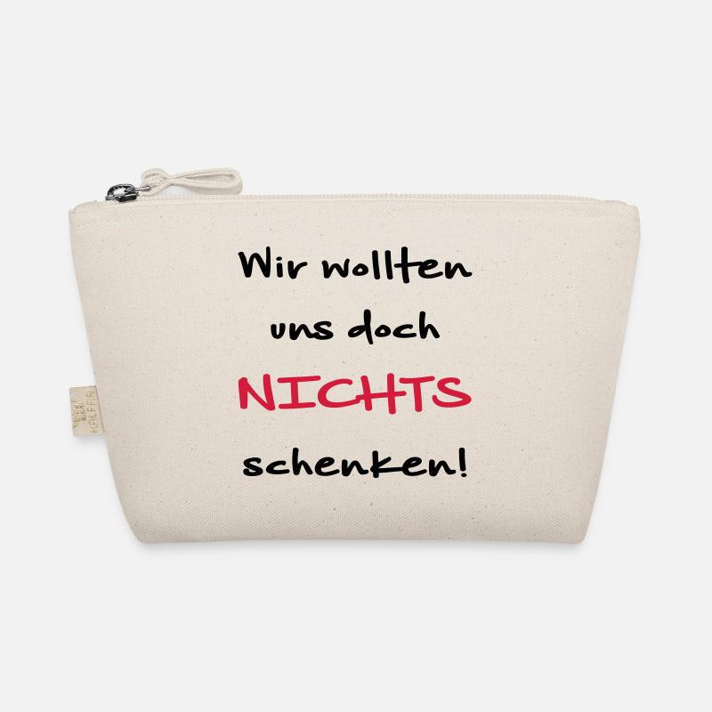 Wir wollten uns doch nichts schenken Geschenkidee Bio-Täschchen