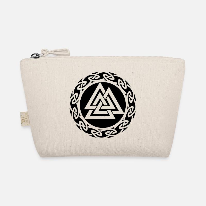 Valknut Wotans Knoten Keltischer Endlos Knoten Bio-Täschchen
