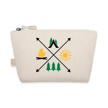 Camping - Bio-Täschchen - Natur - Vorne