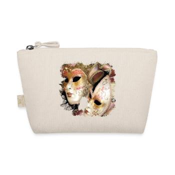 Venice's carnival masks, beautiful and mysterious - Organic Pouch - nature - Front
