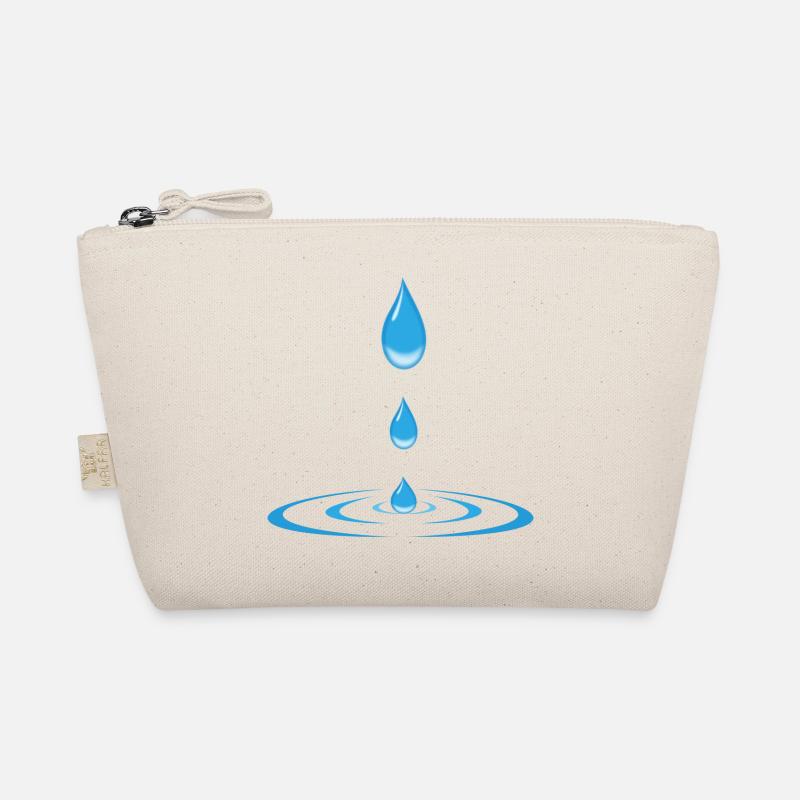 drops and waves Organic Pouch