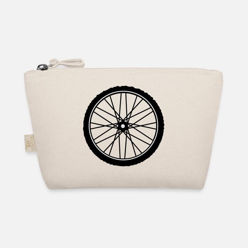A bicycle tire Organic Pouch