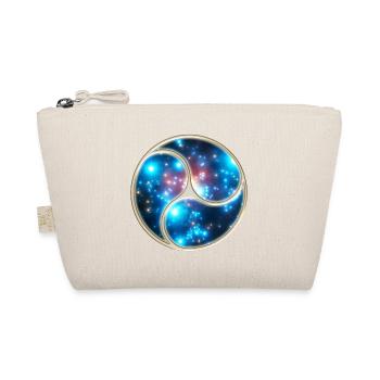 Yin Yang Balance Triskelion Galaxy Star Universe - Bio-Täschchen - Natur - Vorne