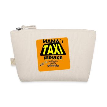 Mama Taxi immer bereit - Bio-Täschchen - Natur - Vorne