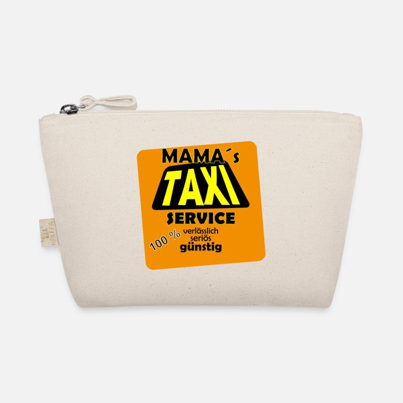Mama Taxi immer bereit - Bio-Täschchen - Natur