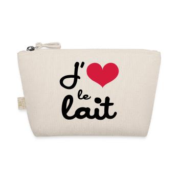 J'aime le lait - Bébé - Trousse biologique - nature - Devant