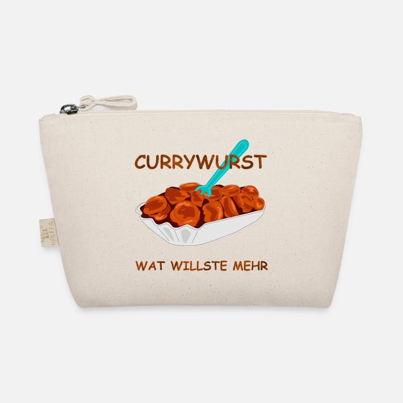 speise currywurst spruch - Bio-Täschchen - Natur