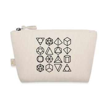 mathematical geometry - Organic Pouch - nature - Front
