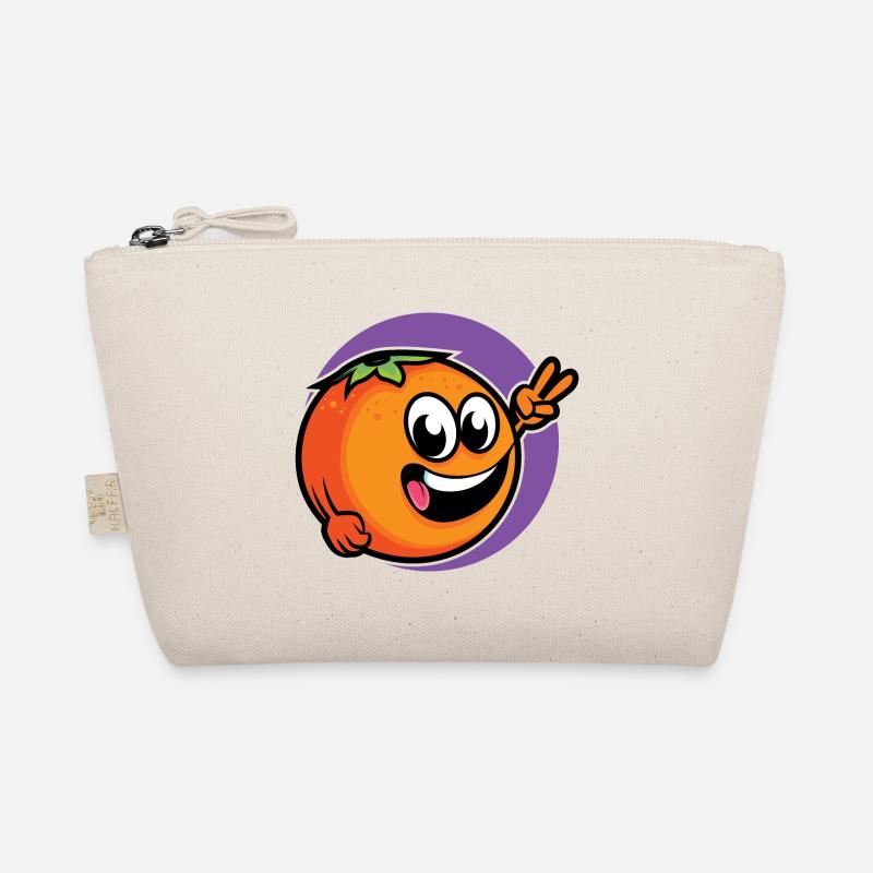 Mandarine orange - design Trousse biologique