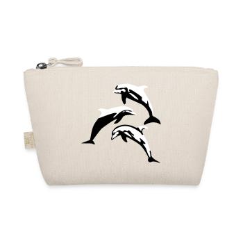 Dolphins - Organic Pouch - nature - Front