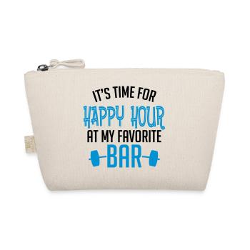 it's time for happy hour at my favorite bar B 2c - Bio-Täschchen - Natur - Vorne
