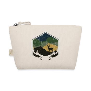 Deer - Nature - Mountains - Forest - Organic Pouch - nature - Front