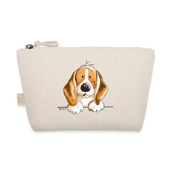 Sweet Beagle - Organic Pouch - nature - Front