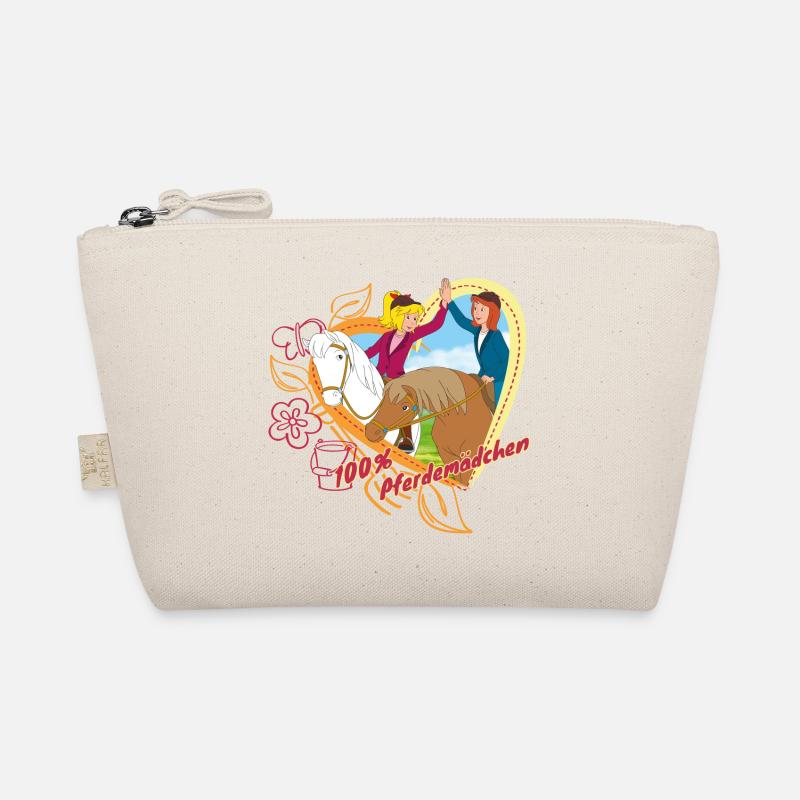 Bibi und Tina '100% Pferdemädchen' Bio-Täschchen