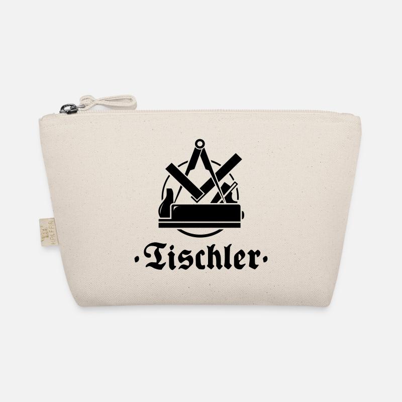 Tischler, Zunftzeichen mit alter Schrift - Bio-Täschchen - Natur
