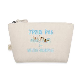 j'peux pas j'ai natation synchronisee - Trousse biologique - nature - Devant