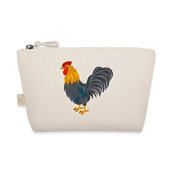 Rooster - design - Organic Pouch - nature - Front