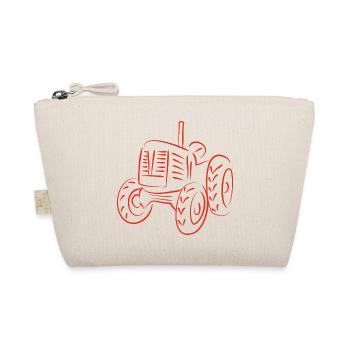 Conception de la silhouette d’un tracteur rustique - Trousse biologique - nature - Devant