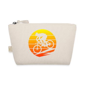 Mountain bike biker MTB - Organic Pouch - nature - Front