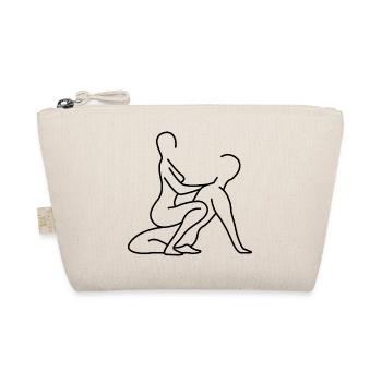 Idée cadeau sexe position cavalier - Trousse biologique - nature - Devant