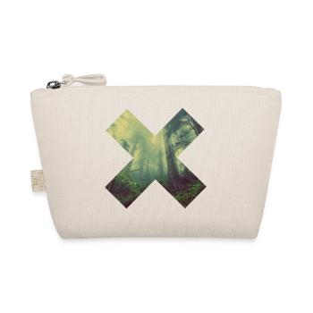 Outdoor Life Forest Woodland Geometric Cross - Organic Pouch - nature - Front
