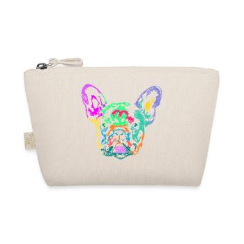 bouledogue français multicolore - Trousse biologique - nature - Devant