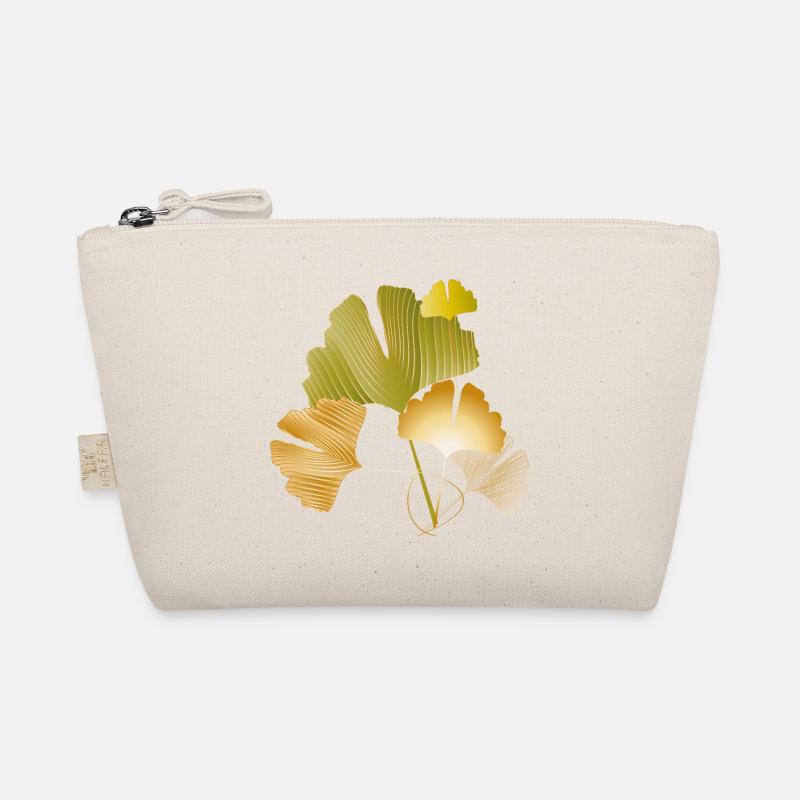 Feuilles élégantes de ginkgo doré et vert - Trousse biologique - nature