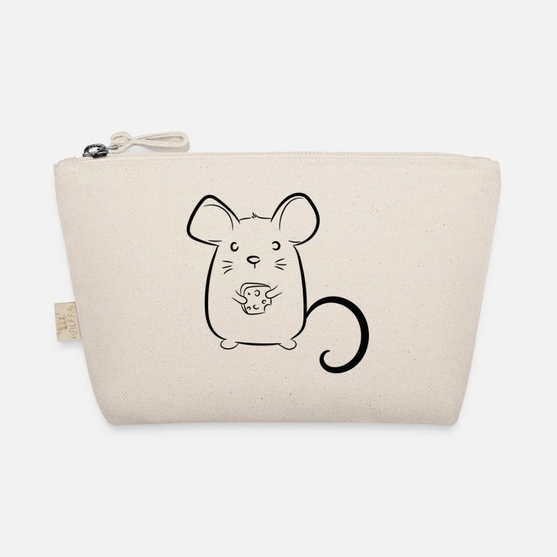 Mouse with cheese Organic Pouch