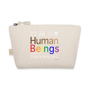 Human Beings - Bio-Täschchen - Natur - Vorne