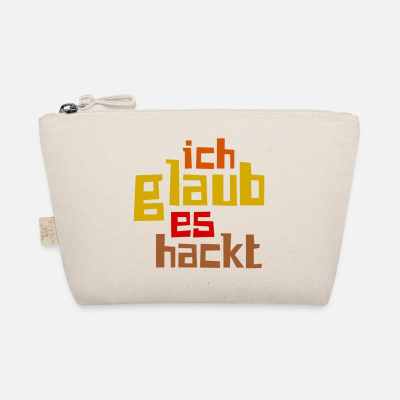 Ich Glaub Es Hackt - Bio-Täschchen - Natur