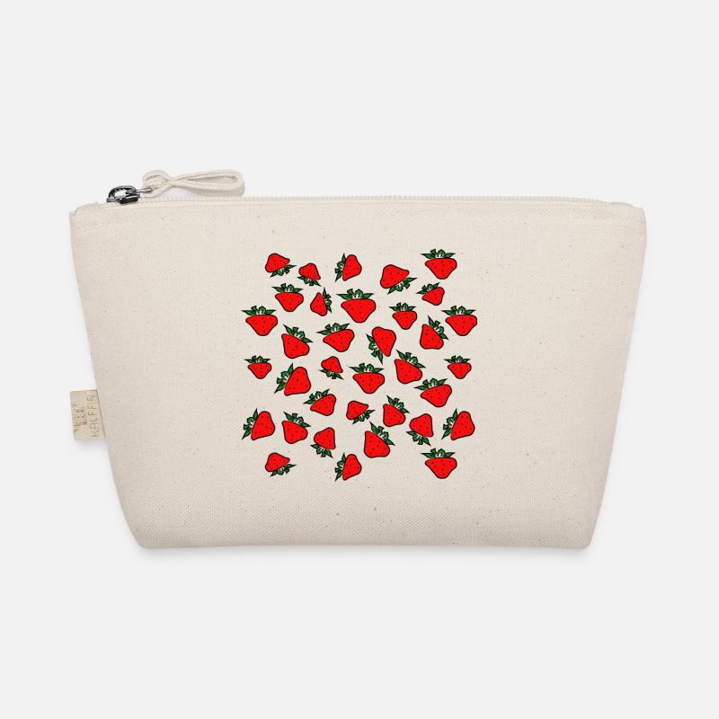 Erdbeeren, Erdbeeren. Bio-Täschchen
