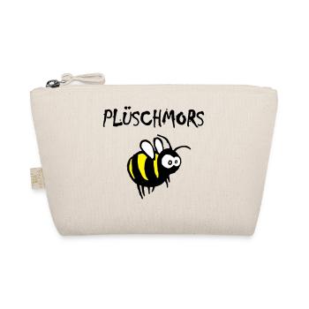 Plüschmors, Hummel, Plattdeutsch - Bio-Täschchen - Natur - Vorne