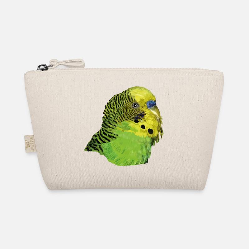 Australischer Sittich - Bio-Täschchen - Natur
