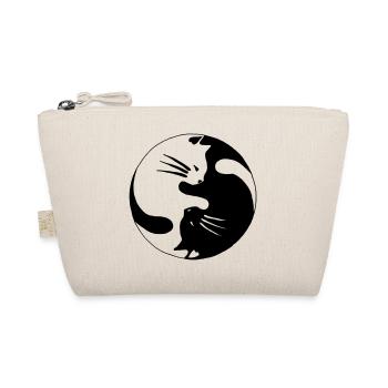 Chat Yin Yang - Trousse biologique - nature - Devant
