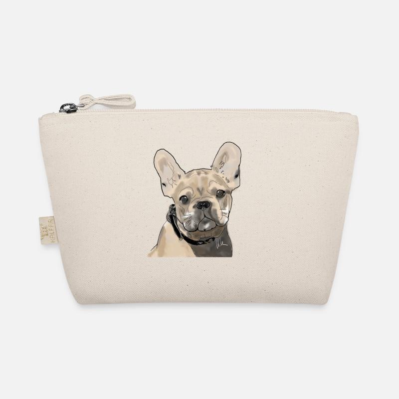 French Bulldog - Organic Pouch - nature